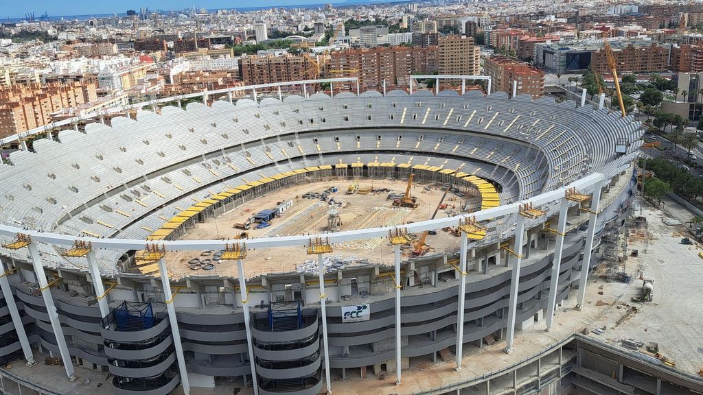 Última hora de las obras del Nou Mestalla