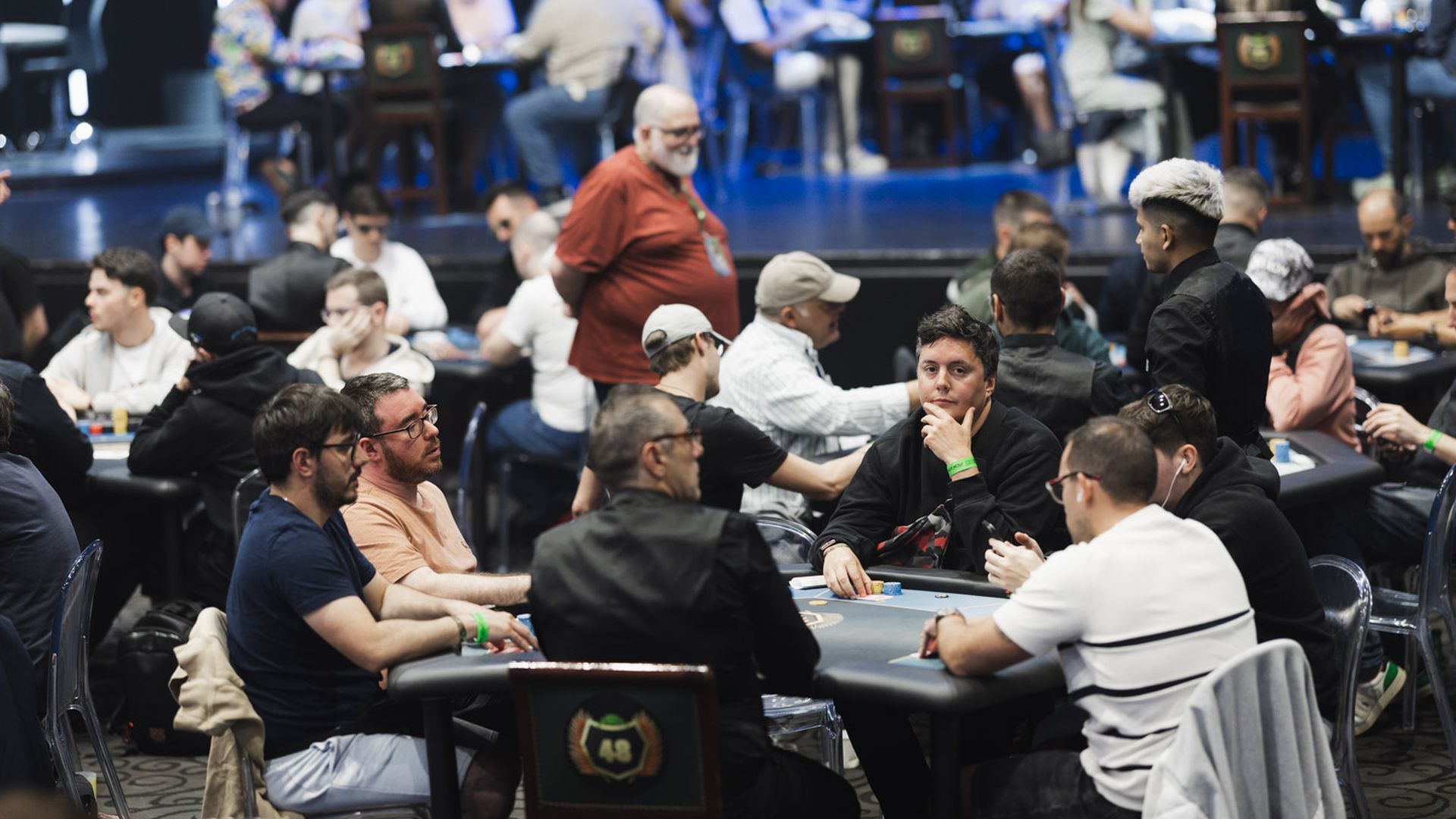 Jugadores en el Estoril Poker Fest