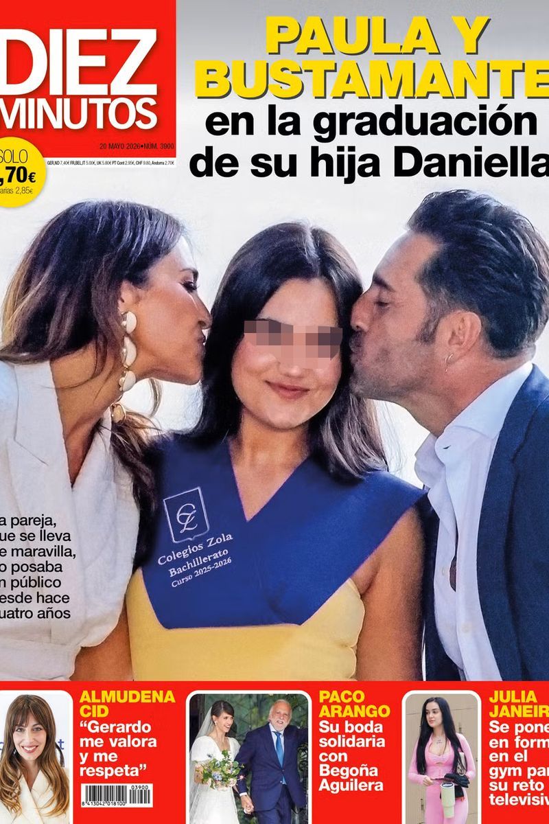 La portada de Diez Minutos del 13 de mayo