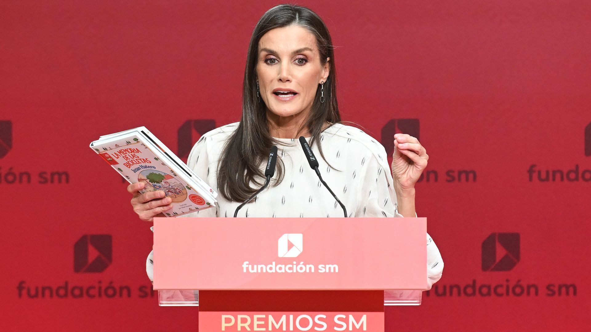La reina Letizia en la 48ª edición de los Premios SM de Literatura Infantil y Juvenil