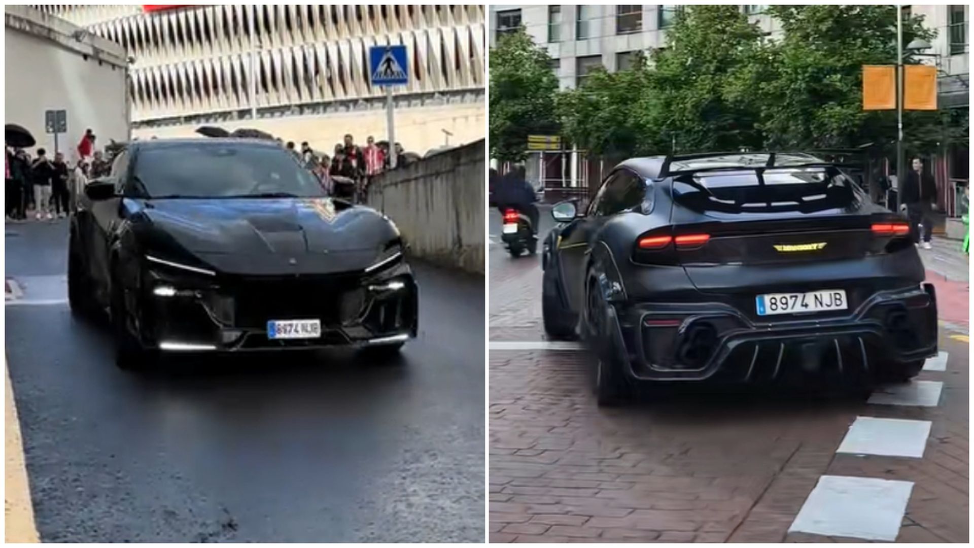 Laporte y el Ferrari Pugnator Mansory