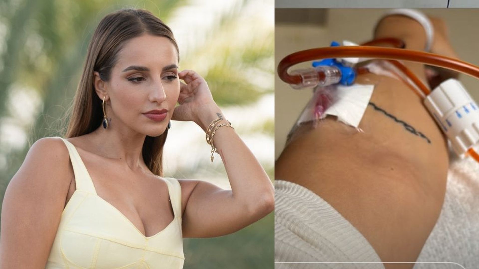 Luna Serrat comparte una imagen desde el hospital Luna Serrat comparte una imagen desde el hospital
