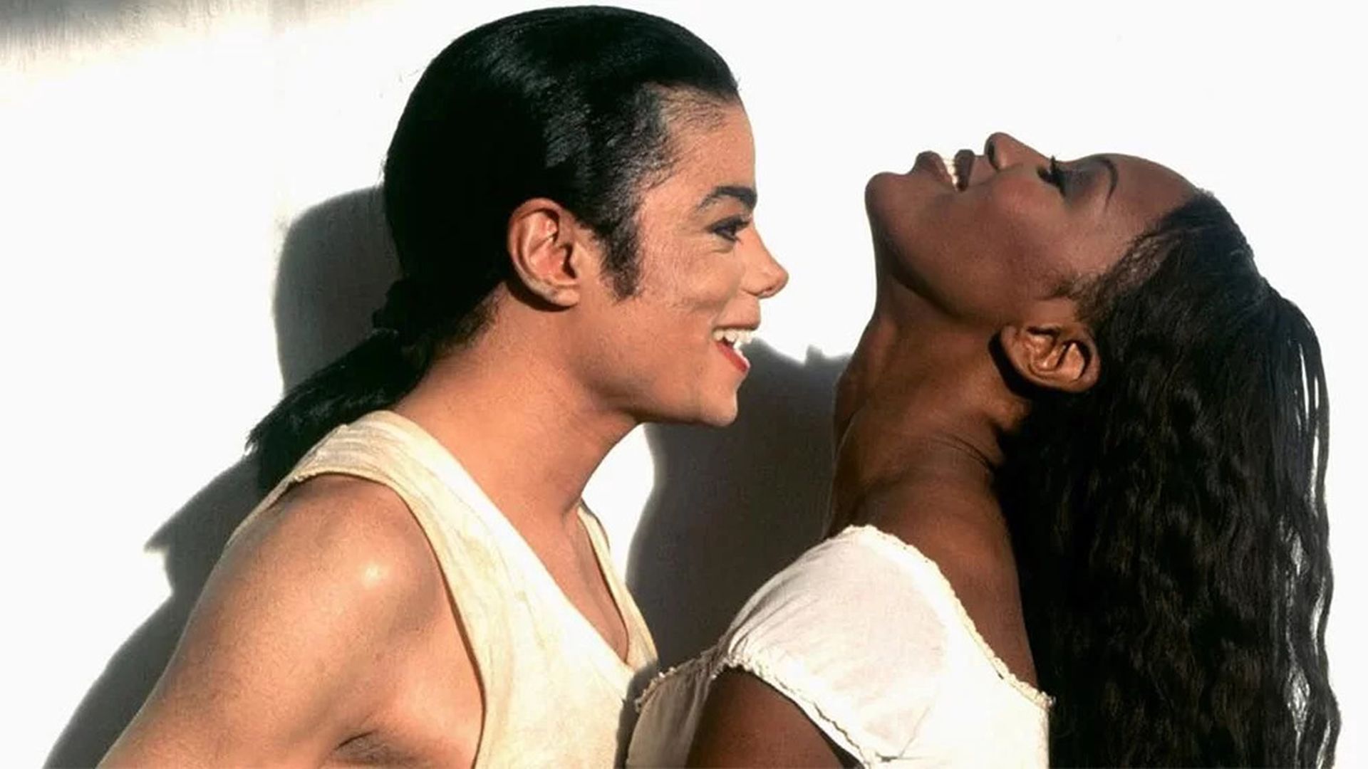 Michael Jackson y Naomi Campbell