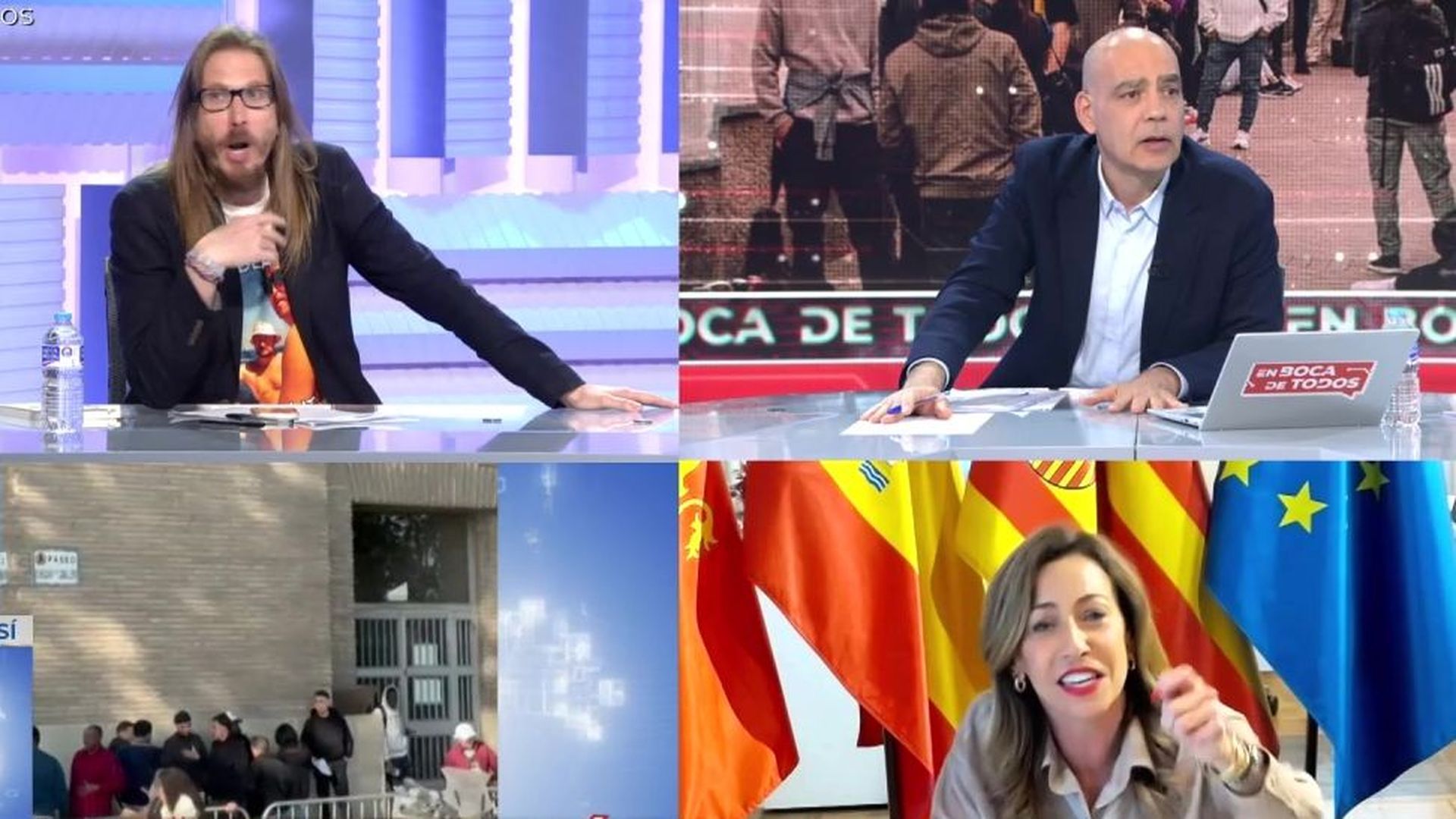 Natalia Chueca, ante el ‘ponte el cinturón’ de Pablo Fernández: “Me puso yo misma la multa”