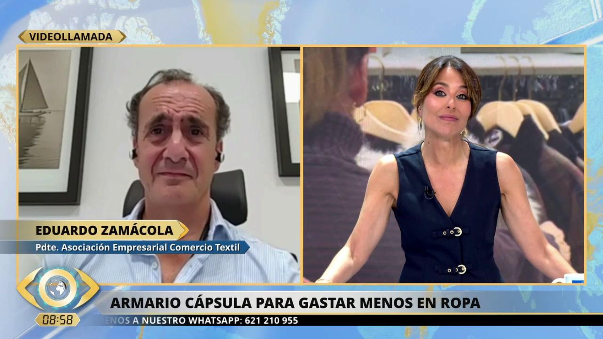 El presidente de la Asociación Empresarial de Comercio Textil, Eduardo Zamácola