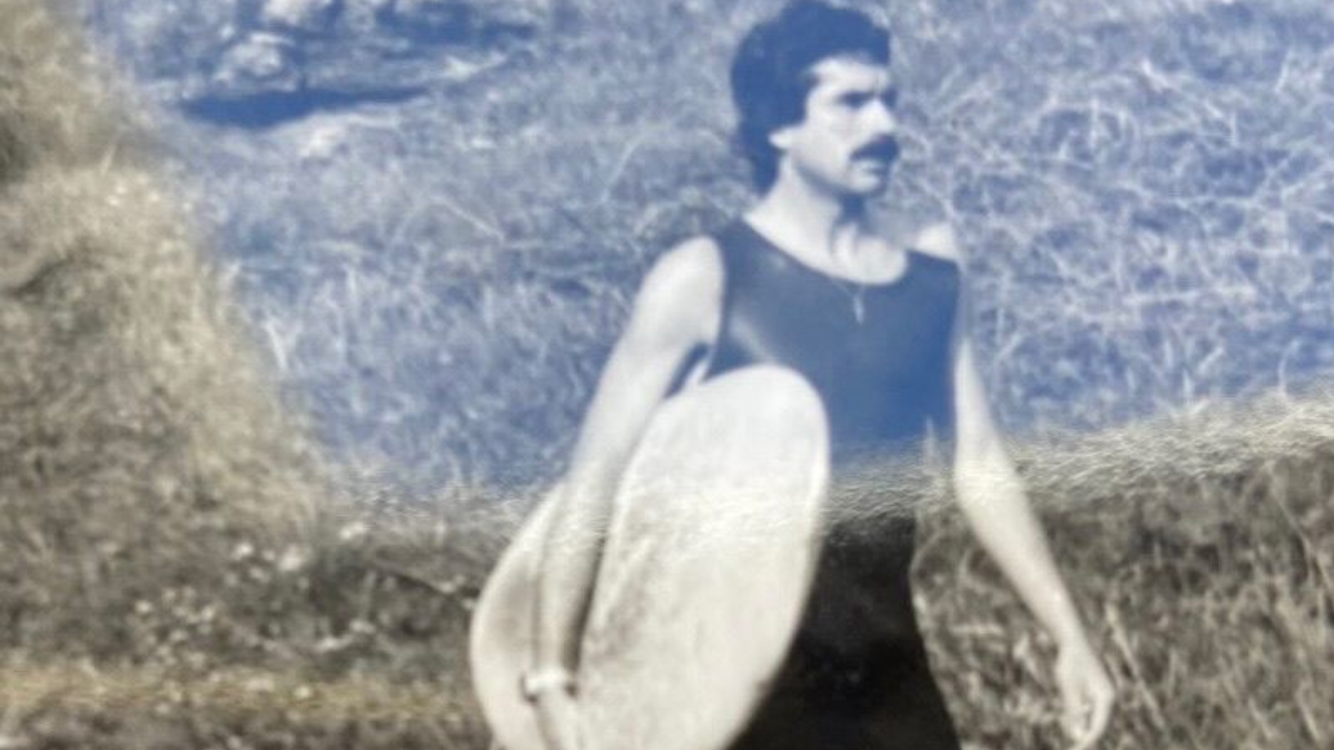 Roberto Palacio, padre de María y pionero del surf en España