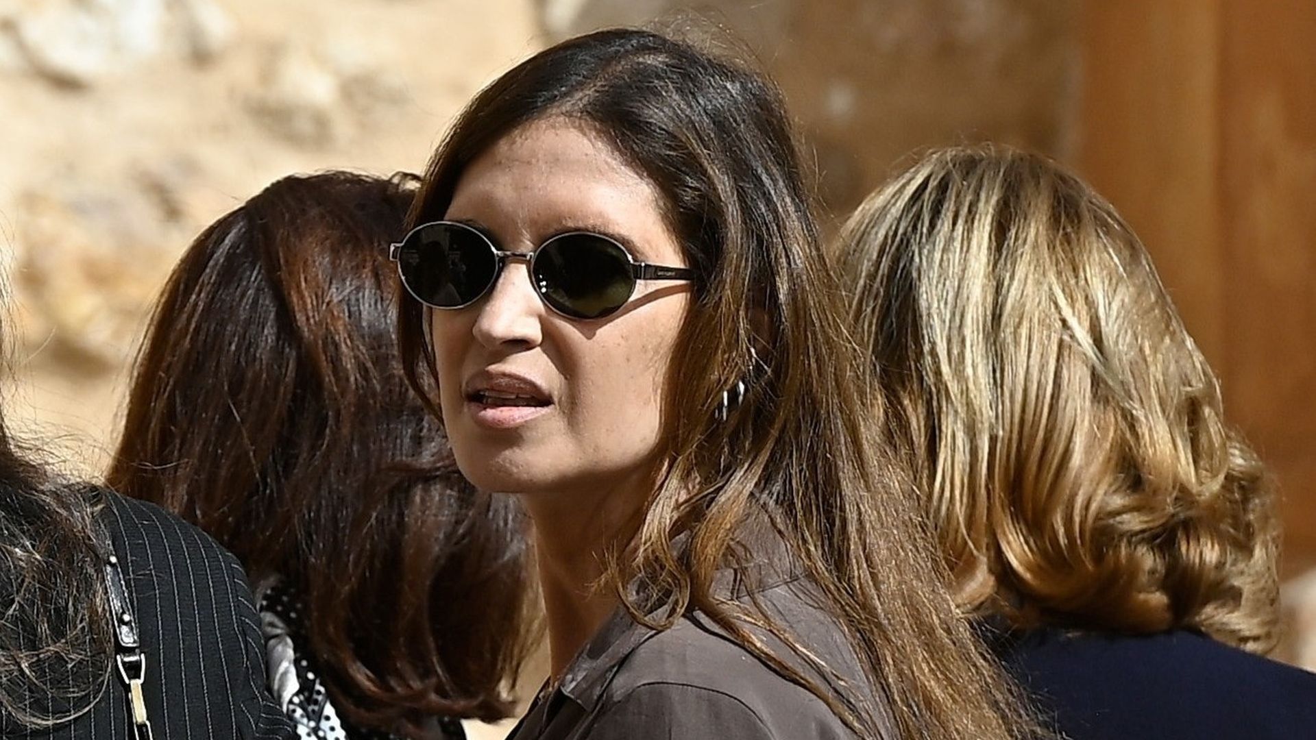Sara Carbonero, en la misa en memoria de su madre
