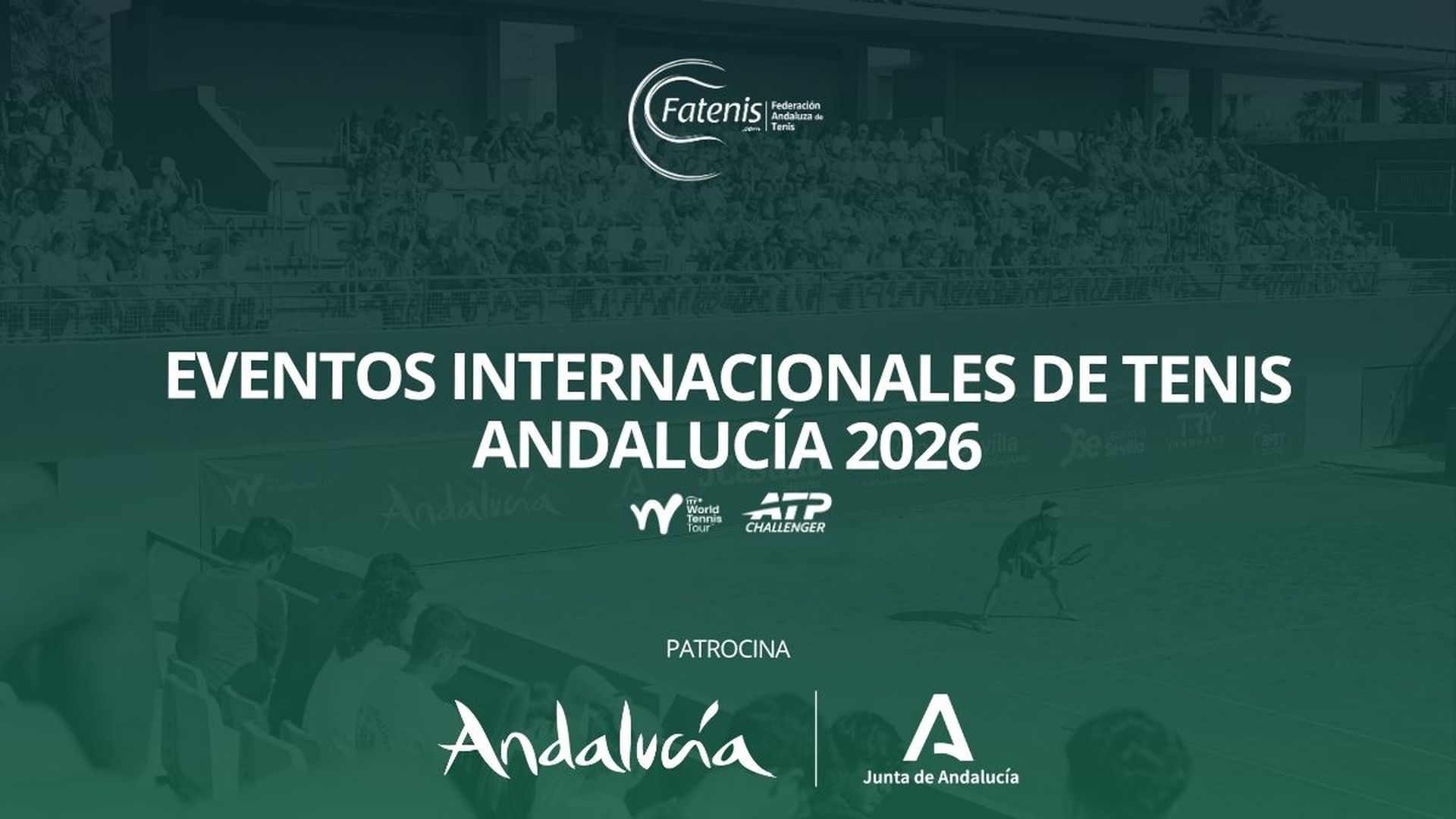 Torneos profesionales de tenis en Andalucia en 2026