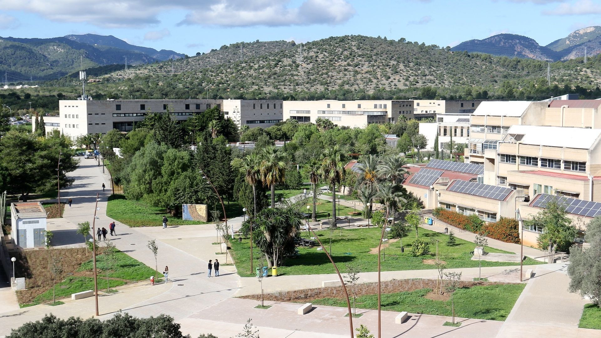 Vista general del campus de la UIB Vista general del campus de la UIB