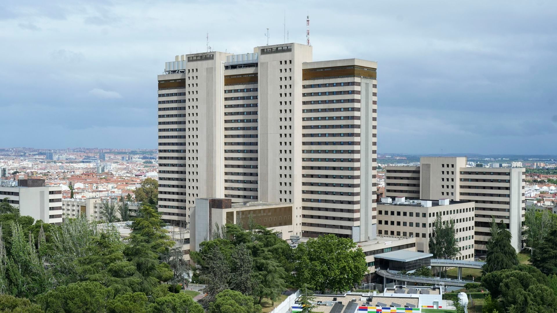 Vista general del Hospital Gómez Ulla en Madrid