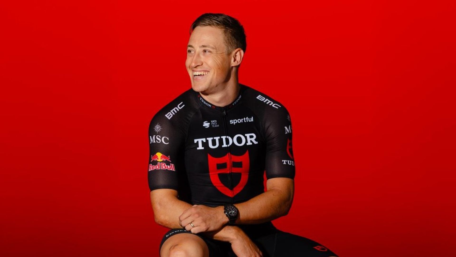 Arvid De Kleijn con su equipo