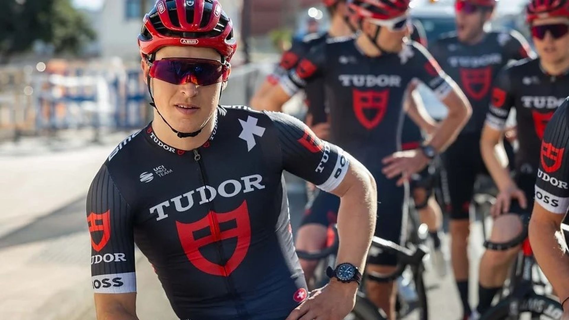 Arvid De Kleijn, sprinter del equipo Tudor, en 2024 Arvid De Kleijn, sprinter del equipo Tudor, en 2024
