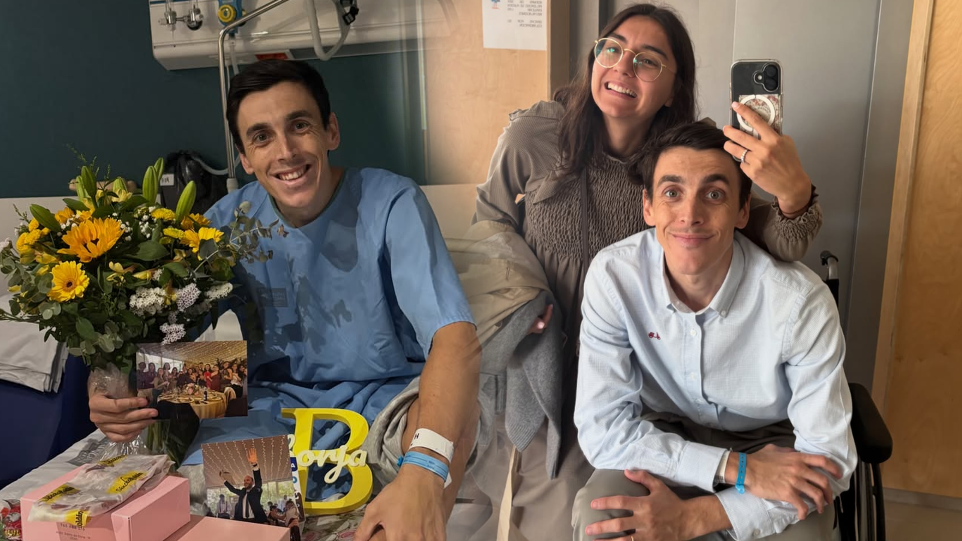 Borja, el turista que perdió una pierna en Maldivas Borja, el turista que perdió una pierna en Maldivas