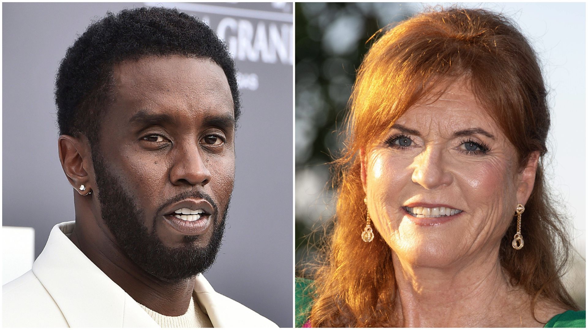 Diddy y Sarah Ferguson, en un fotomontaje Diddy y Sarah Ferguson, en un fotomontaje