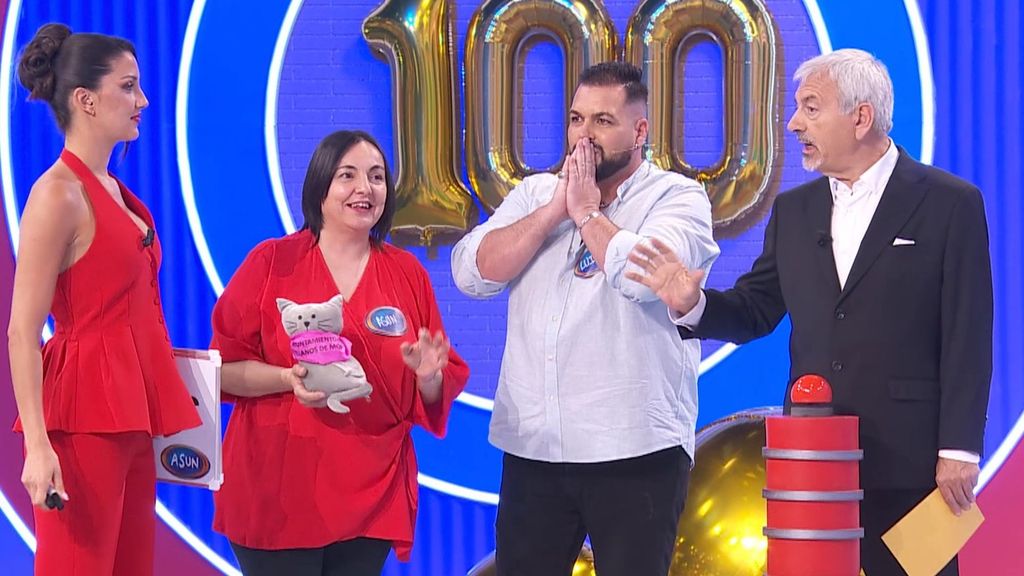 ¡Lo nunca visto! 'El precio justo' celebra su programa 100 enfrentando a dos concursantes por 'El escaparate final'