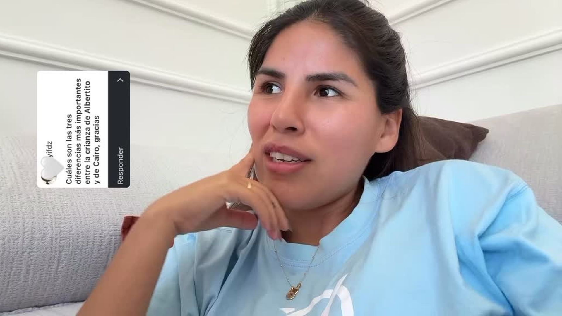 Isa Pantoja habla con su hijo Alberto, que asegura que Cairo está "más mimado"