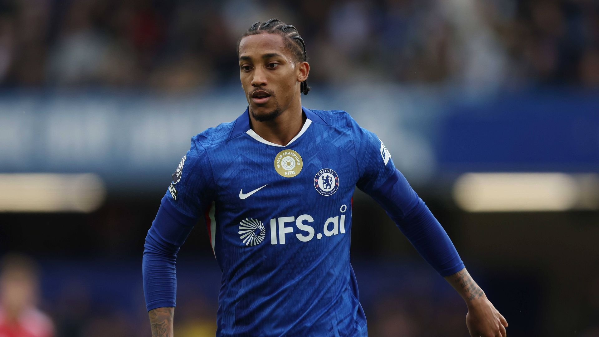 Joao Pedro durante un partido del Chelsea