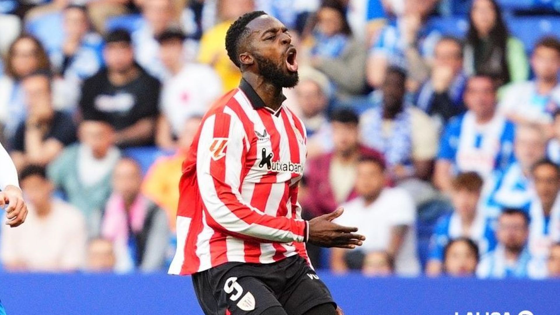 La desesperación de Iñaki Williams ante el Espanyol en Cornellá La desesperación de Iñaki Williams ante el Espanyol en Cornellá