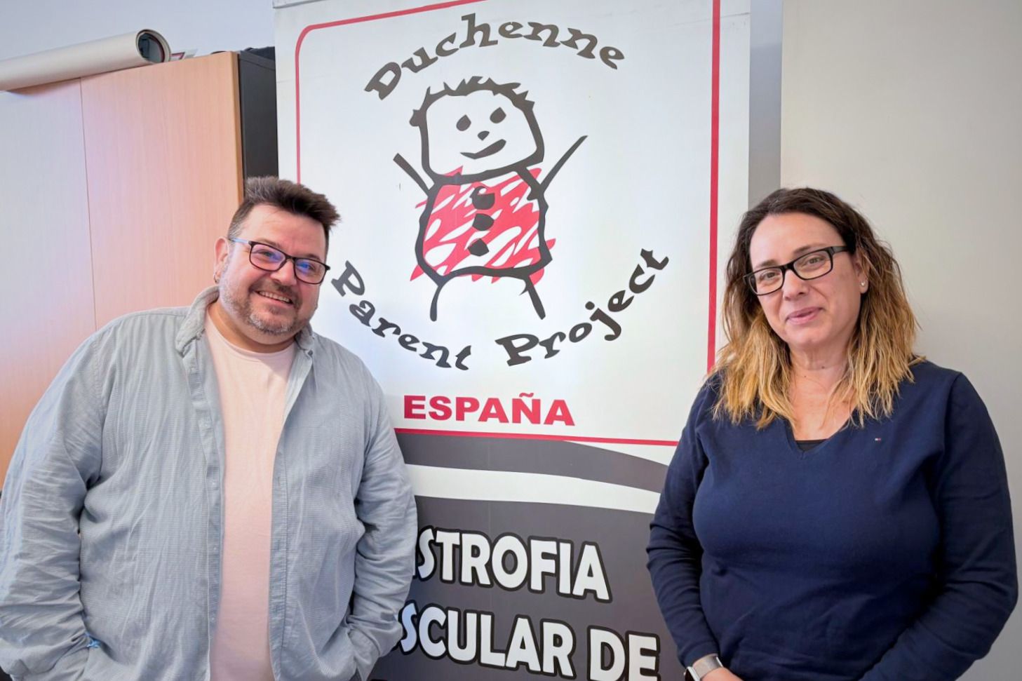 Los investigadores Juan Manuel Fernández y Marisol Montolio