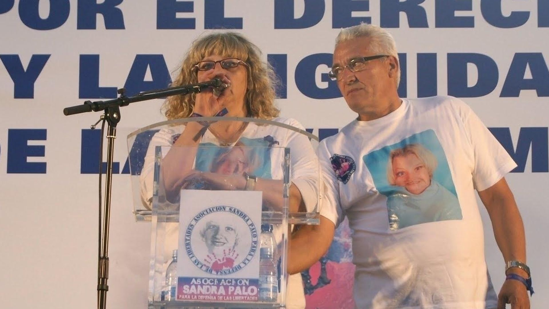 Los padres de Sandra Palo