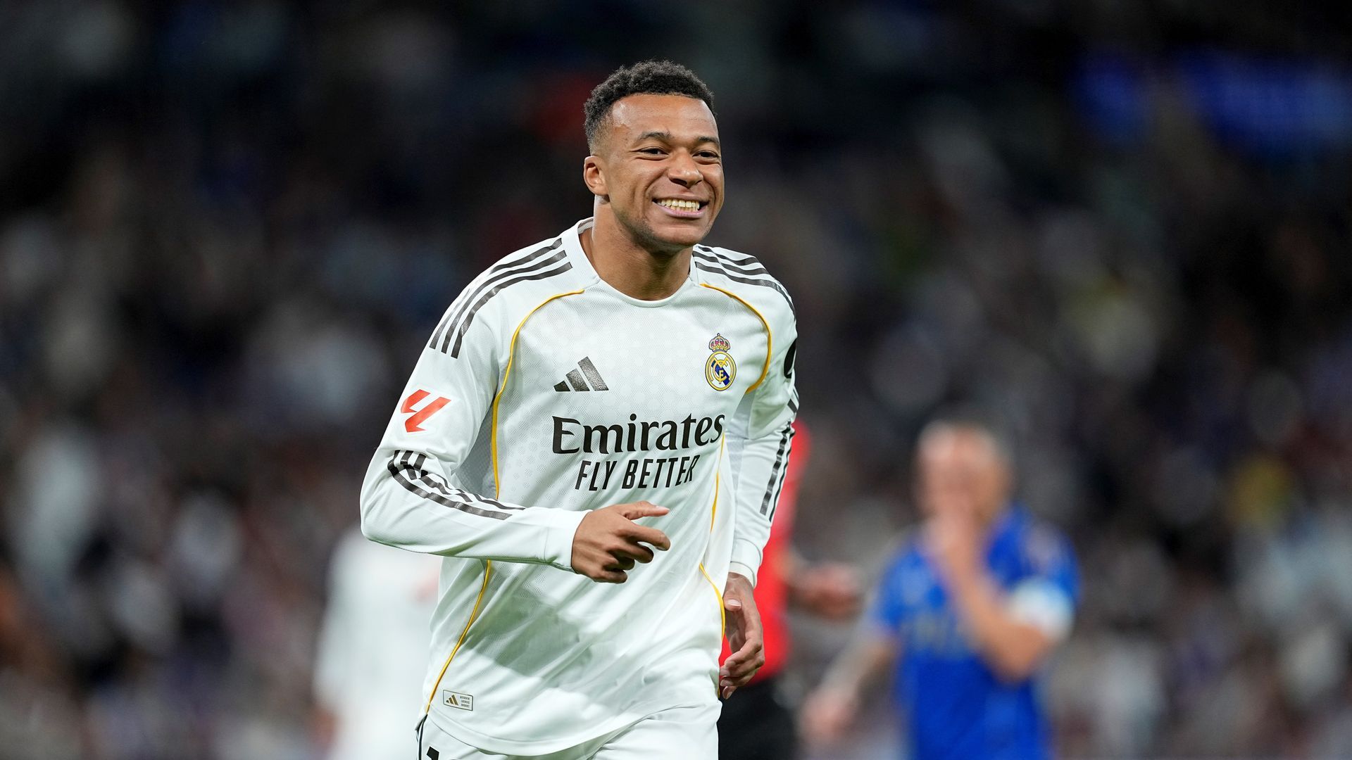 Mbappé durante el partido contra el Real Oviedo