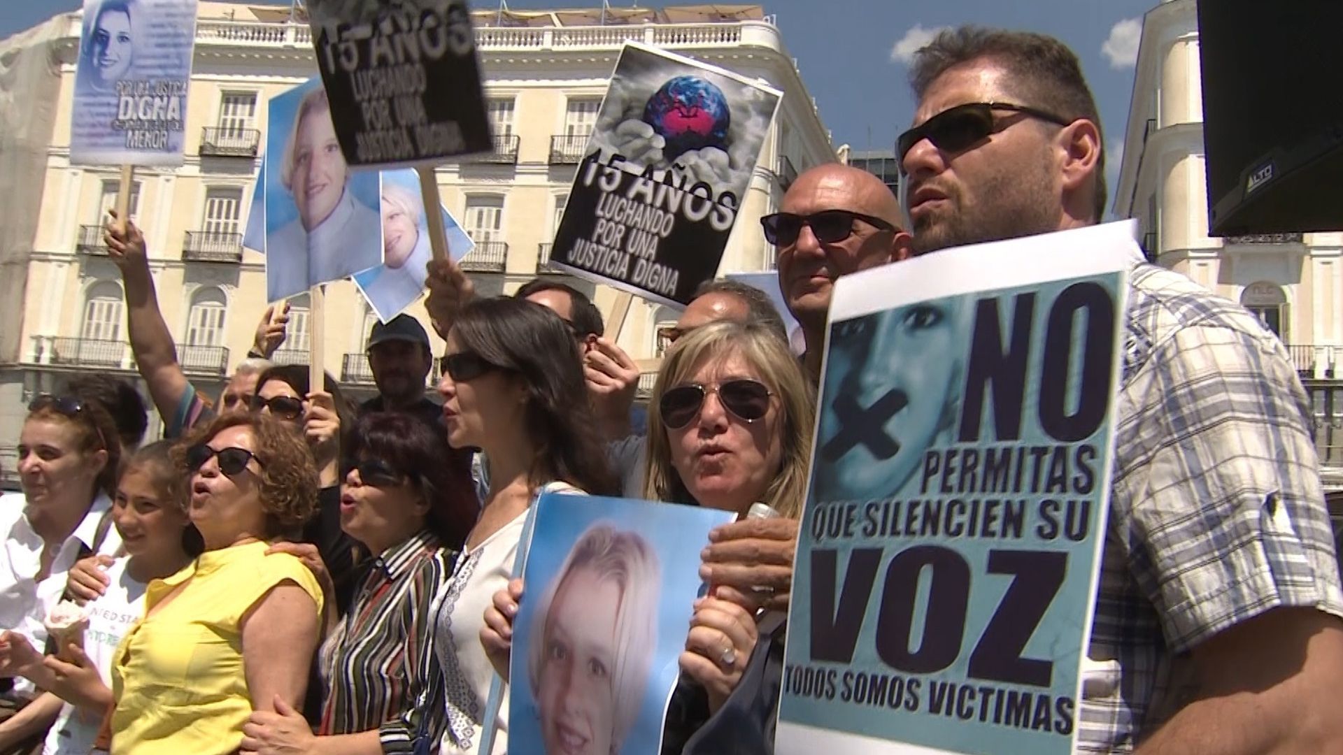 Protesta por el caso Sandra Palo