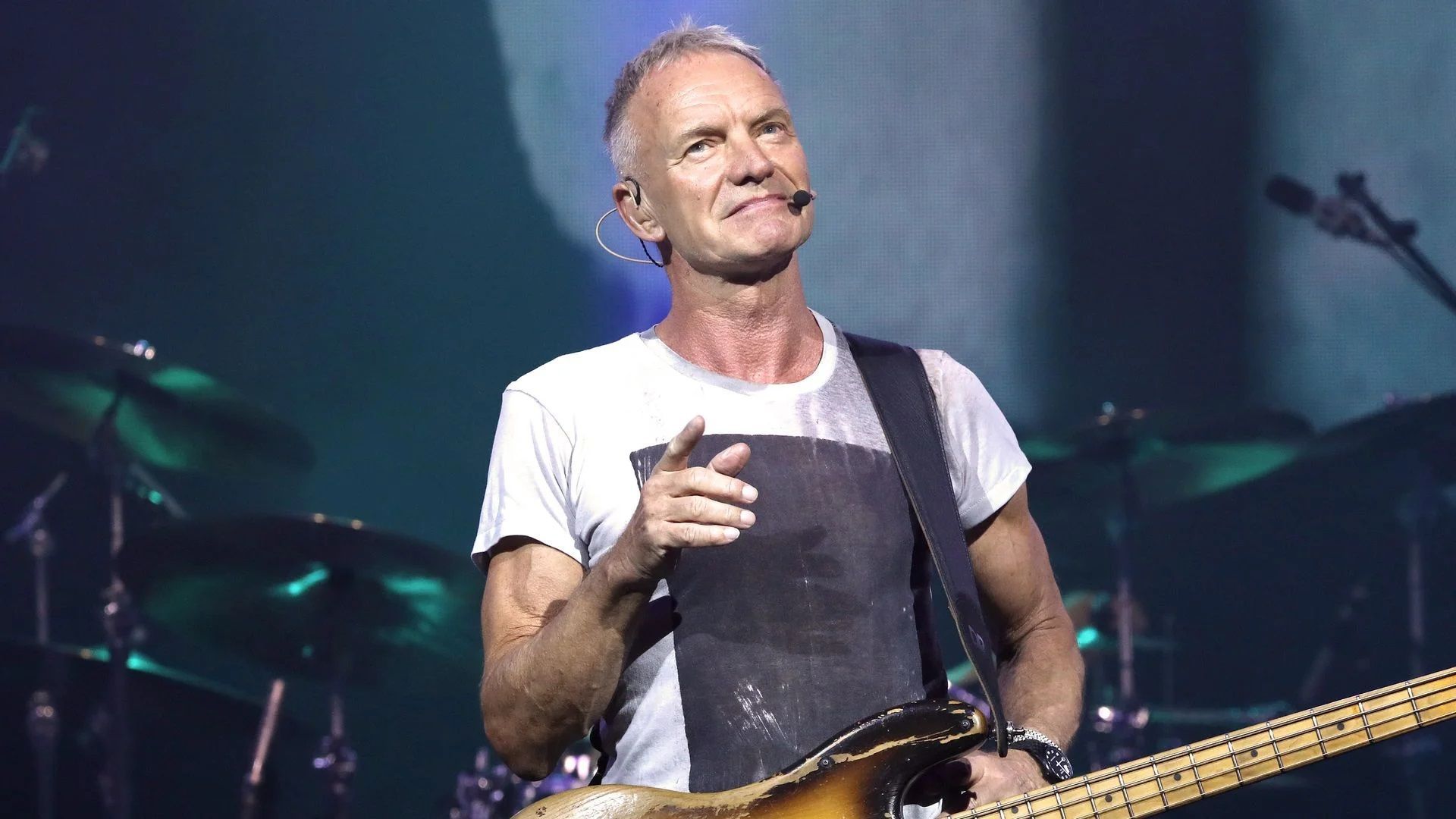 Sting en una actuación reciente Sting en una actuación reciente