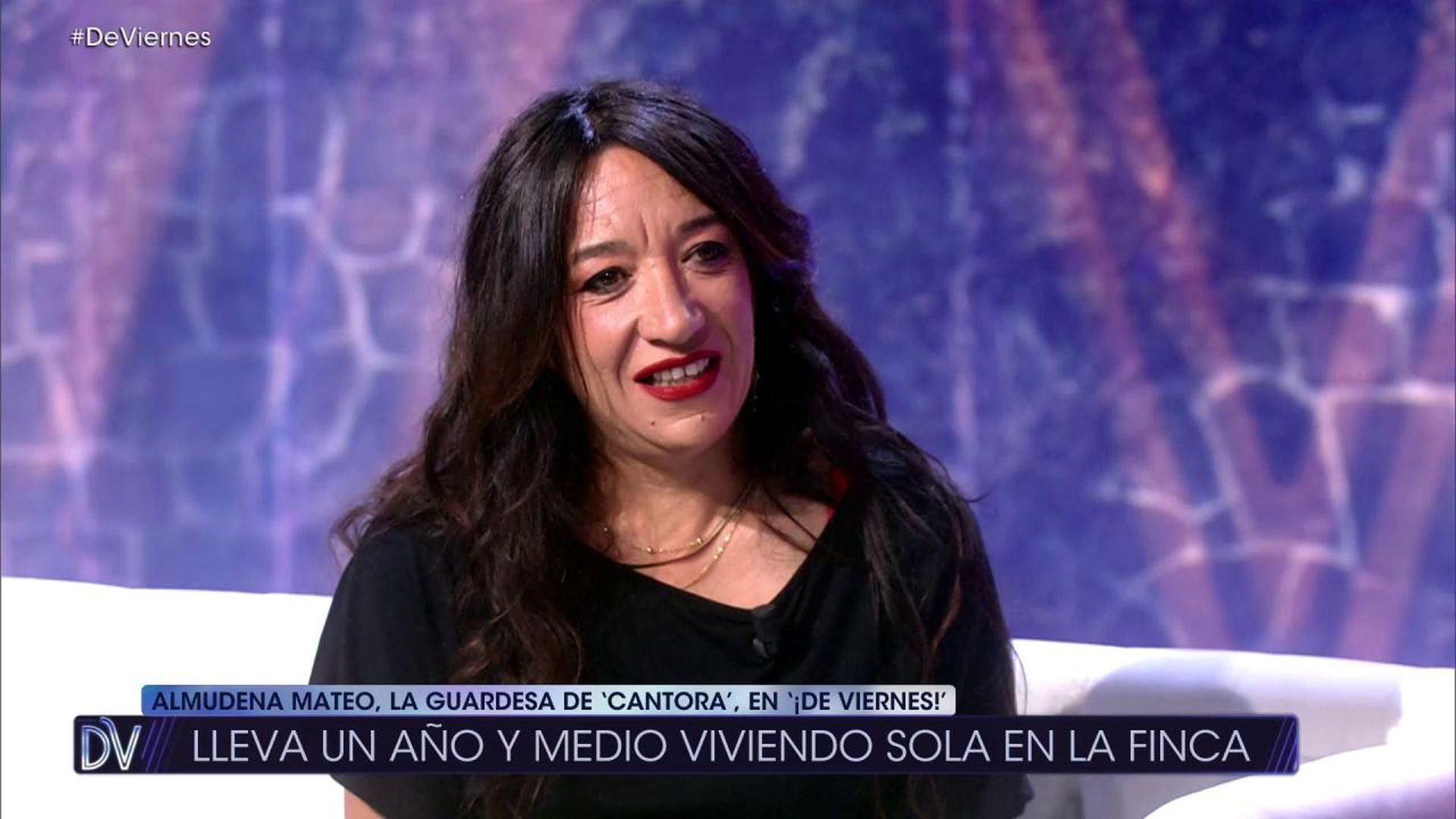 Almudena Mateos detalla la precaria situación en la vivía en Cantora