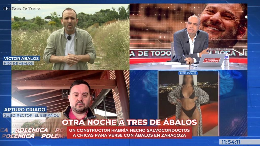 El fuerte enfrentamiento entre Víctor Ábalos y Arturo Criado, subdirector de El Español: "Vamos a poner una demanda y la vamos a ganar"