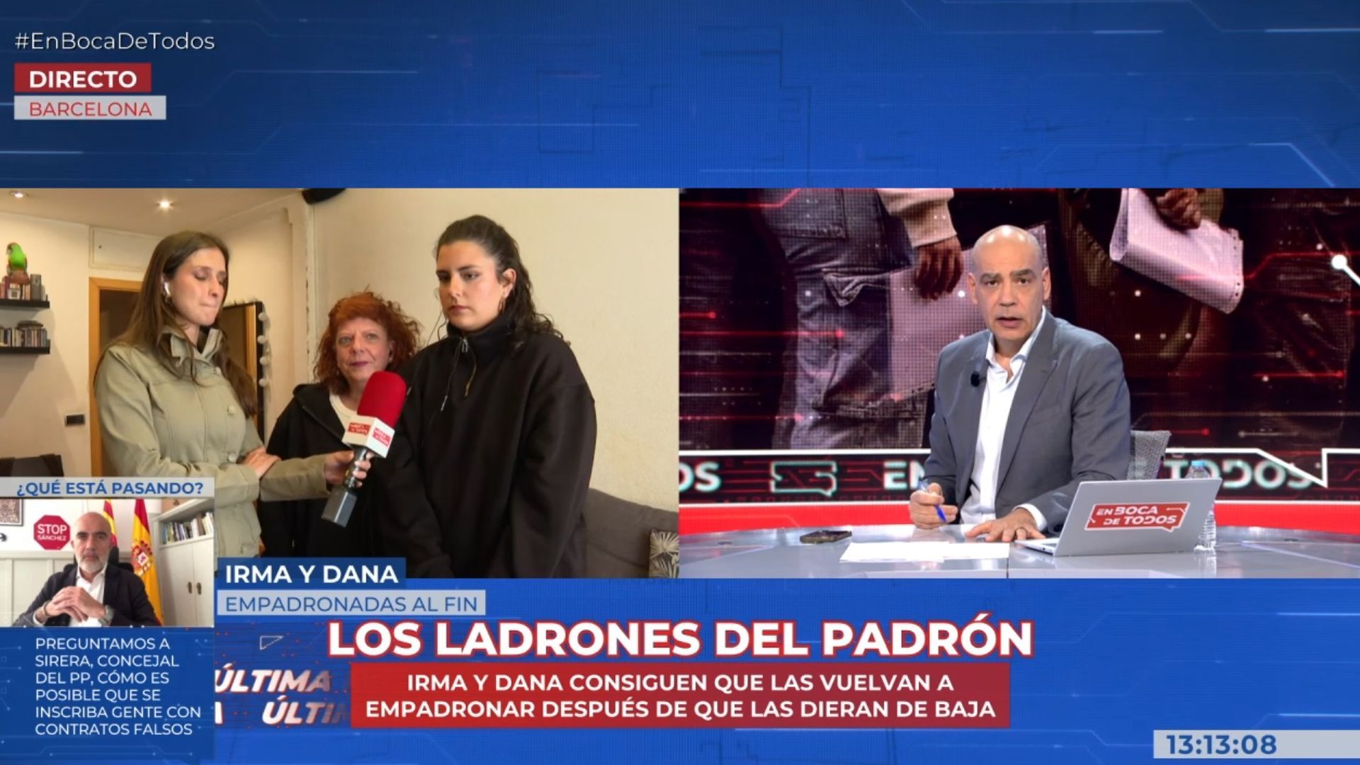 Irma y Dana consiguen que las vuelvan a empadronar después de que las dieran de baja