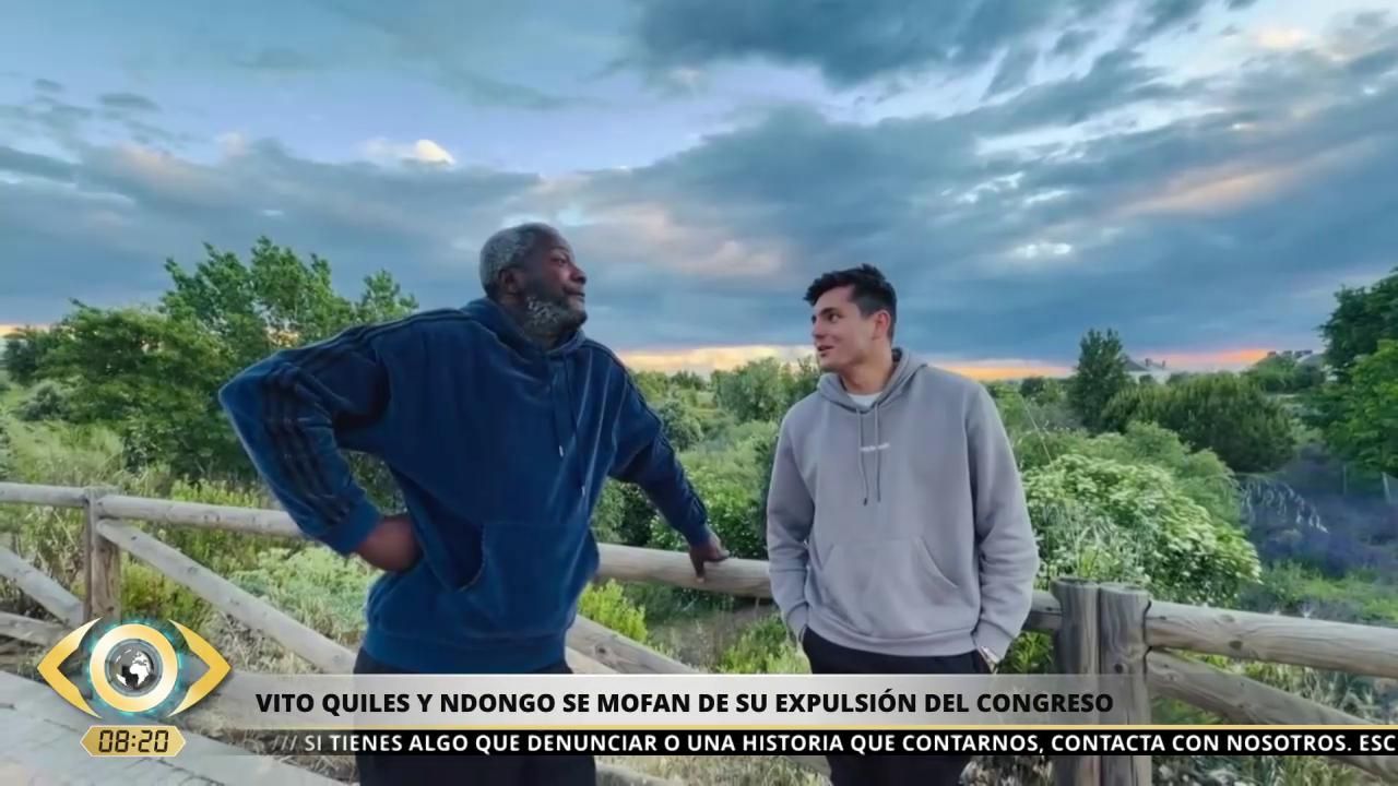 Vito Quiles y Bertrand Ndongo se mofan en redes de su expulsión del Congreso: 