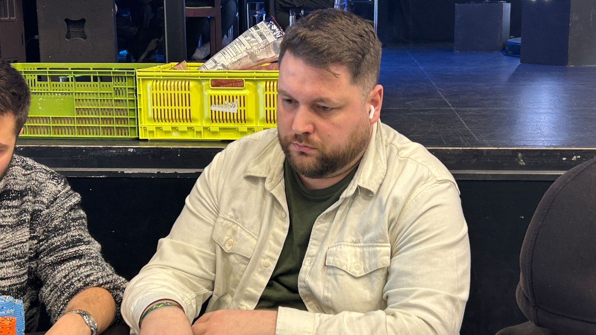 Adrián Núñez, en el Estoril Poker Fest