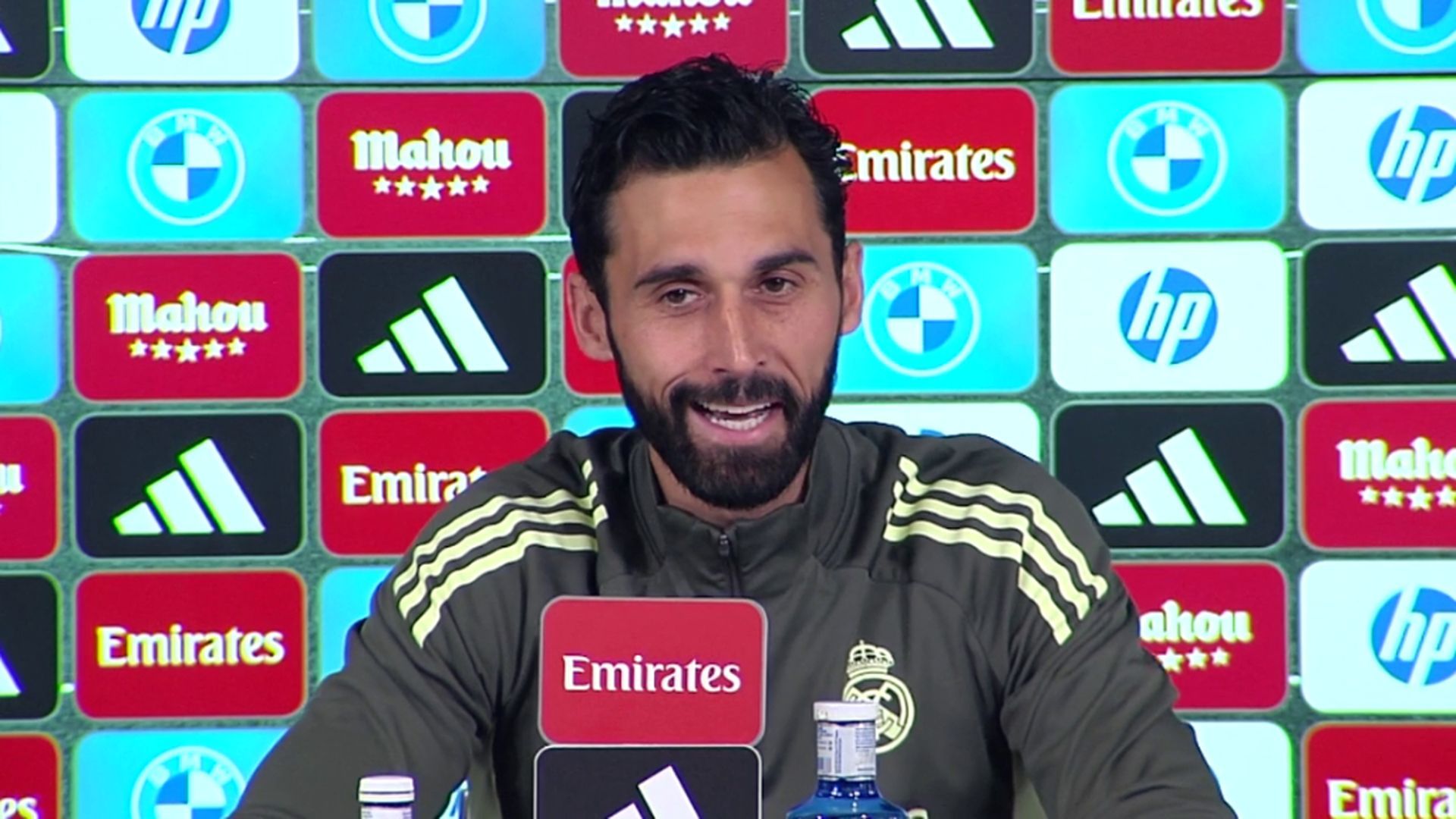 Álvaro Arbeloa, en sala de prensa Álvaro Arbeloa, en sala de prensa
