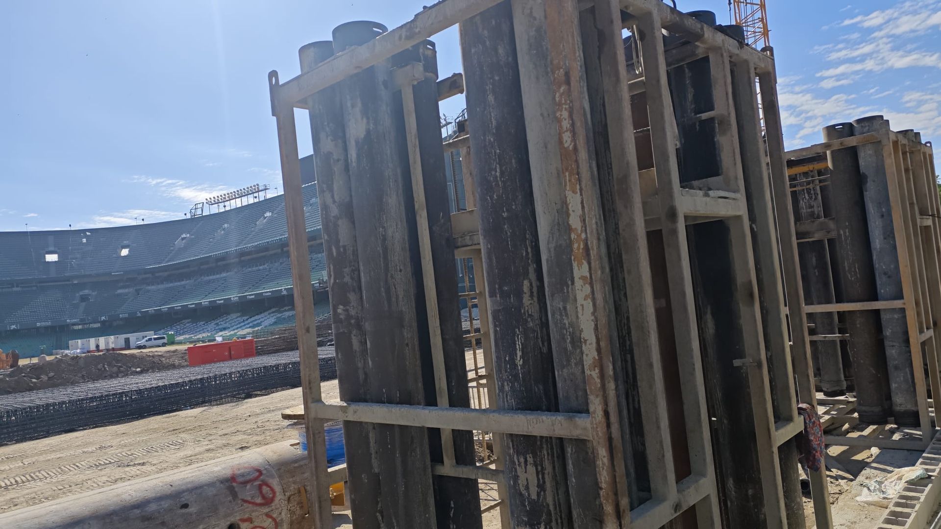 Así avanzan las obras del Benito Villamarín