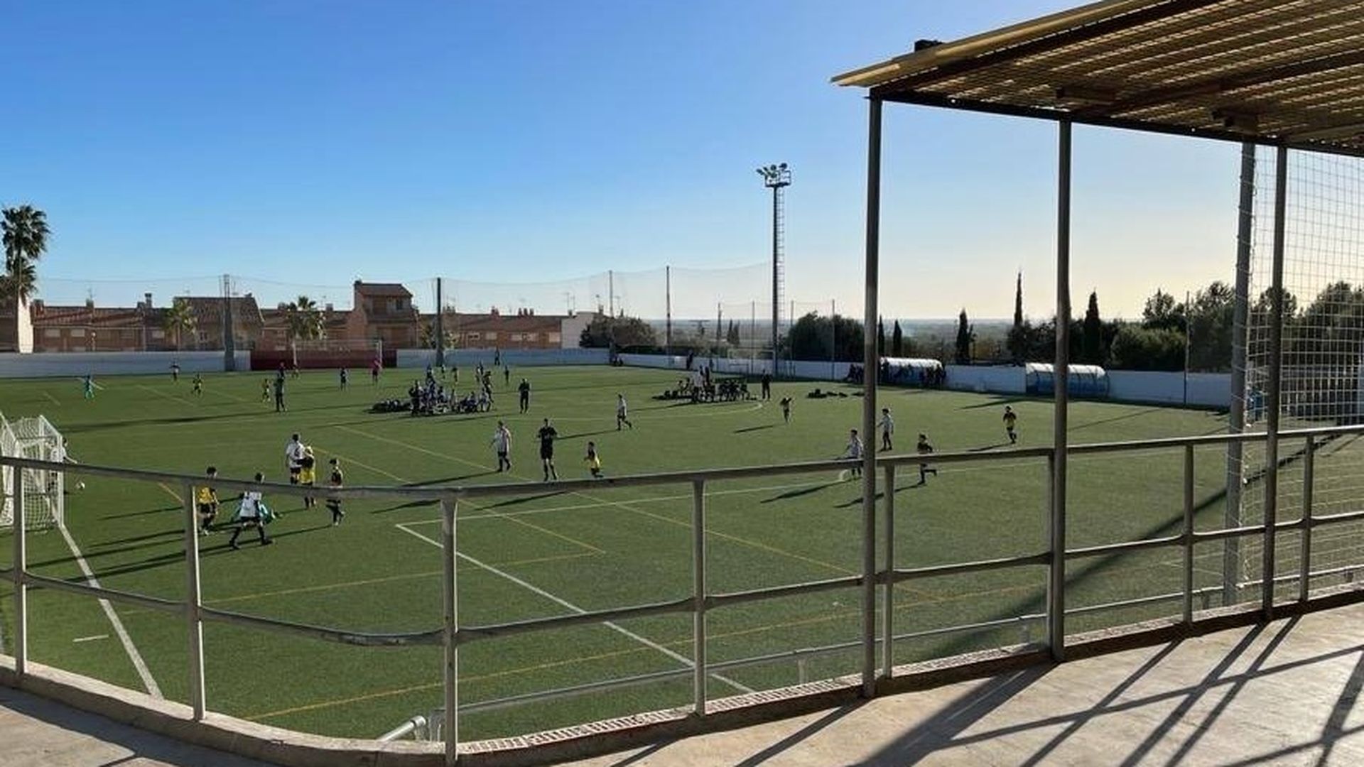 Campo de fútbol municipal en Faura, Valencia Campo de fútbol municipal en Faura, Valencia