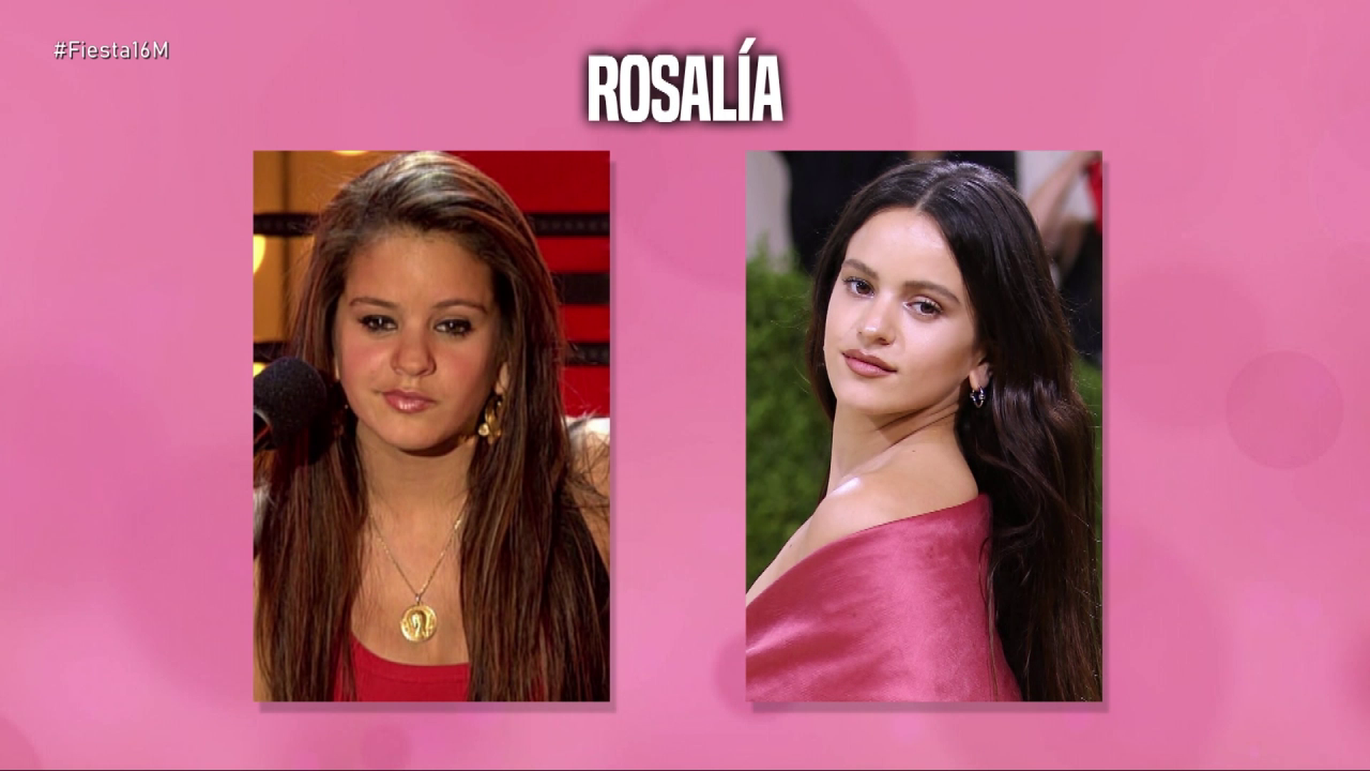 El antes y después de Rosalía