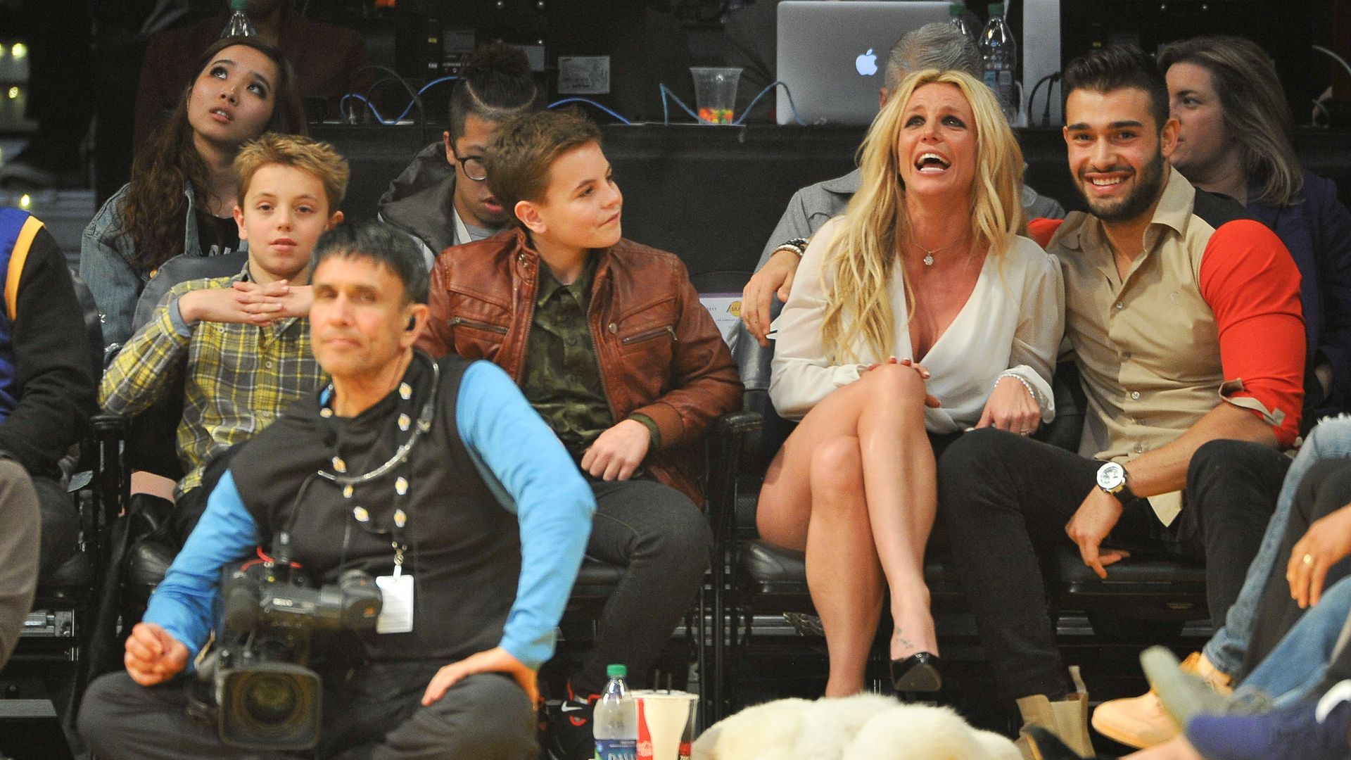 Sean Federline, Jayden James Federline, Britney Spears y Sam Asghari