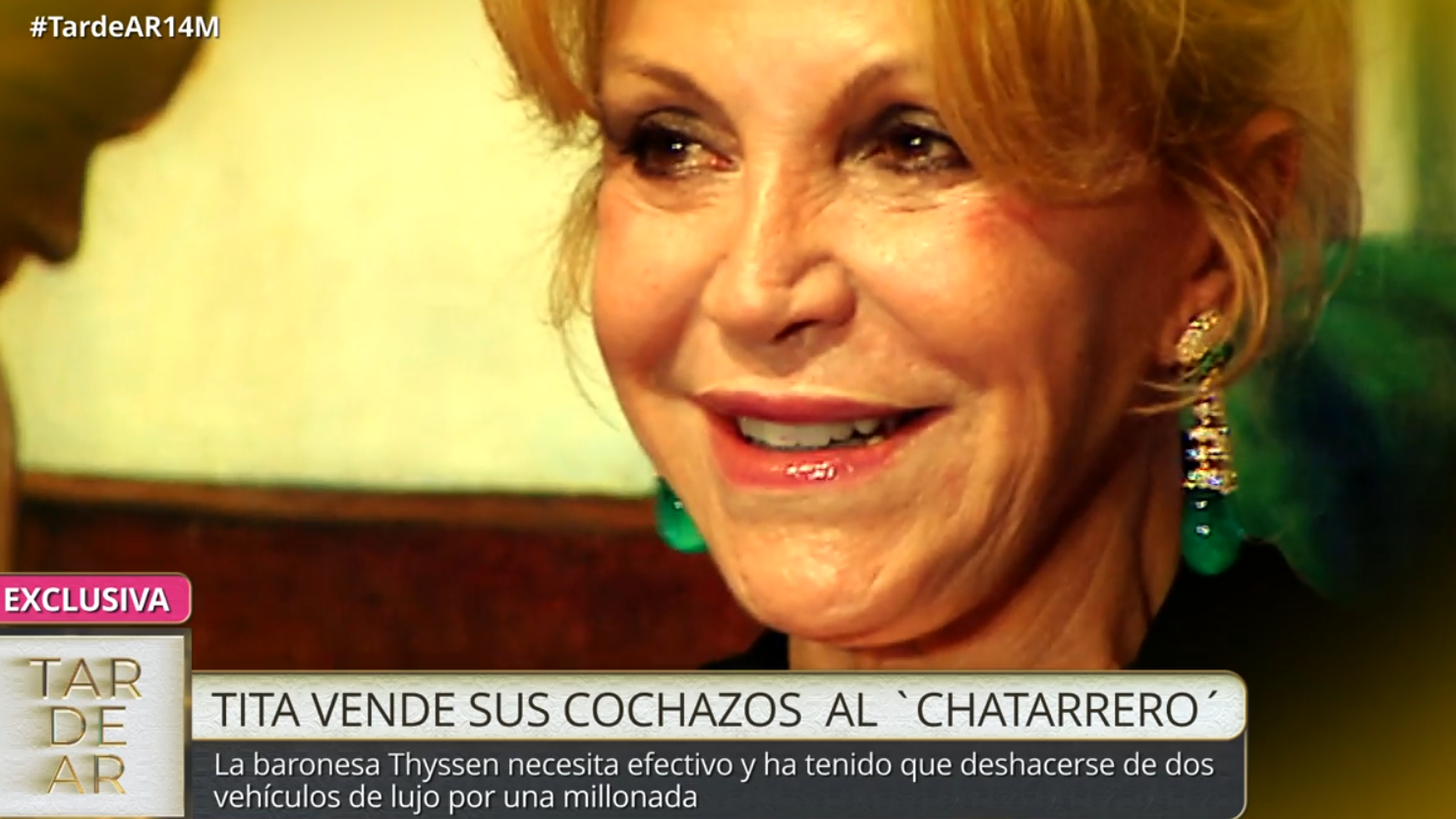 Tita Cervera vende sus coches de lujo Tita Cervera vende sus coches de lujo