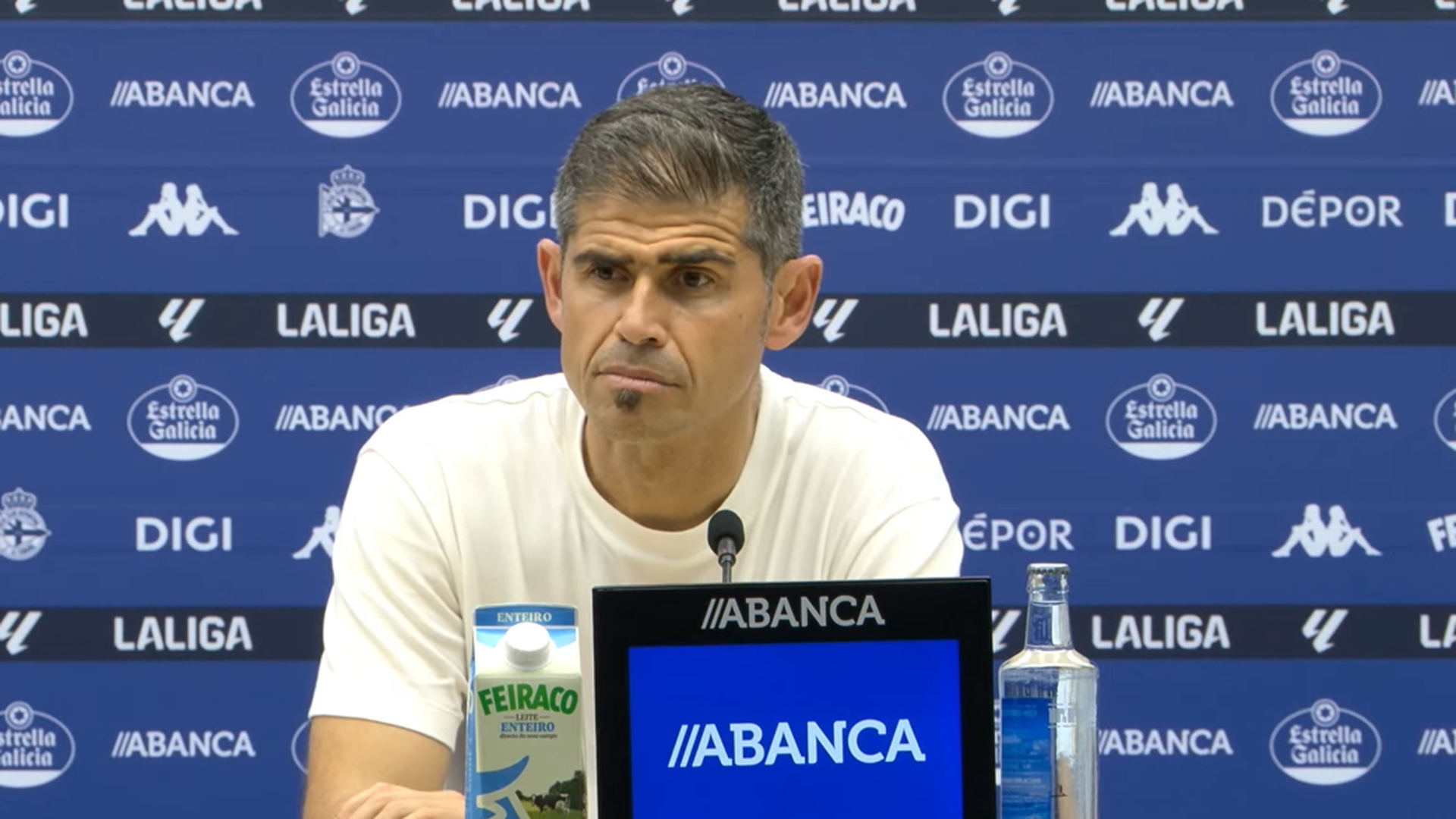 Antonio Hidalgo en sala de prensa