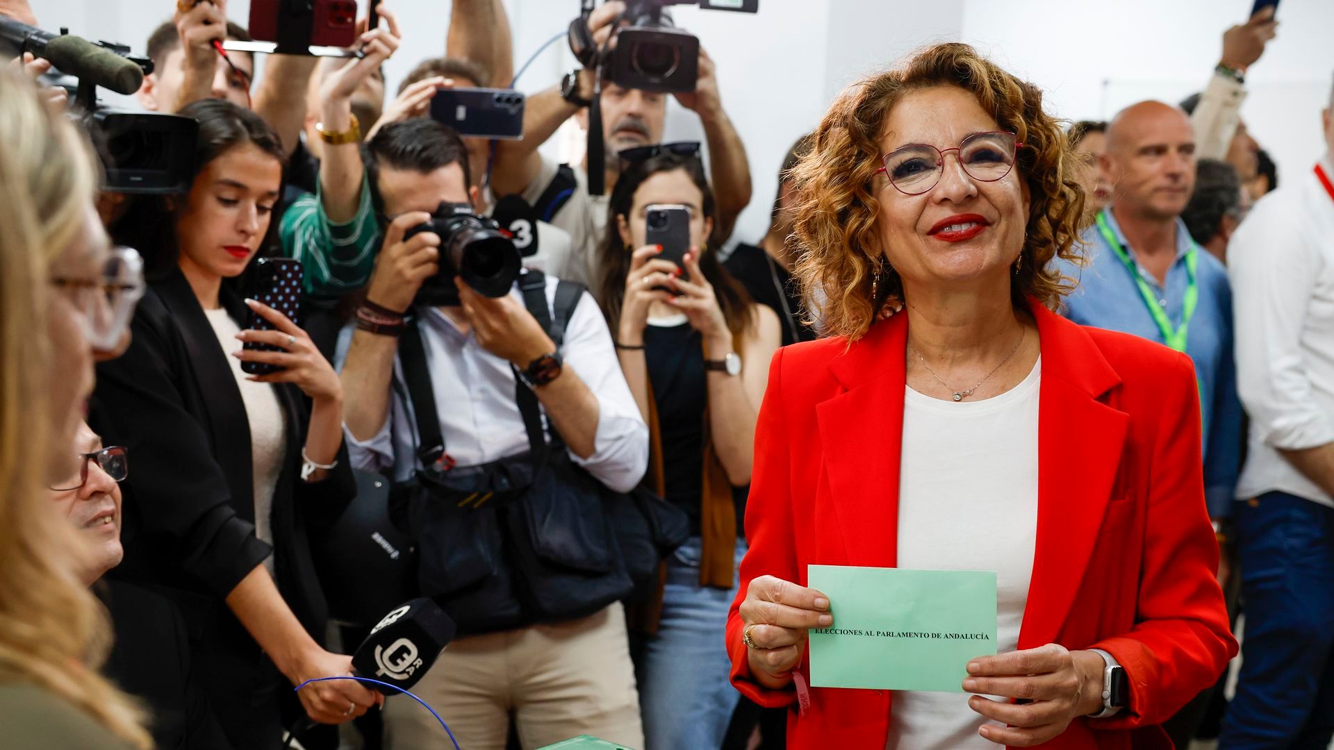 María Jesús Montero pide la movilización del electorado socialista