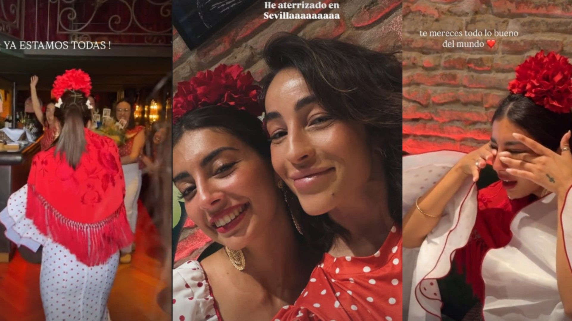Marieta celebra su despedida de soltera