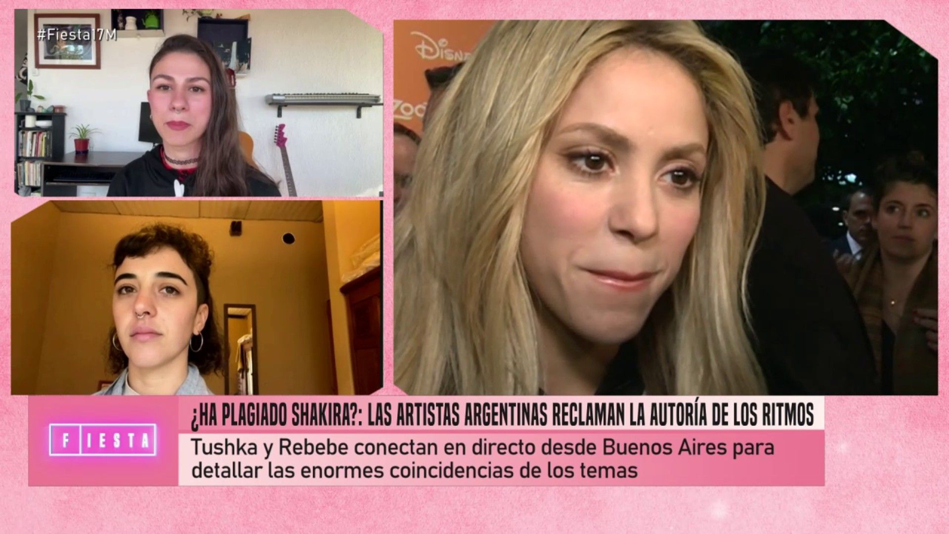 Tushka y Rebebe acusan de plagio a Anitta y Shakira