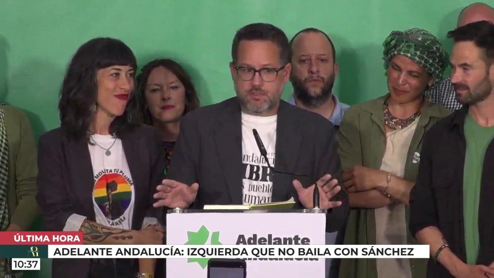 Adelante Andalucía: la izquierda que no baila con Sánchez