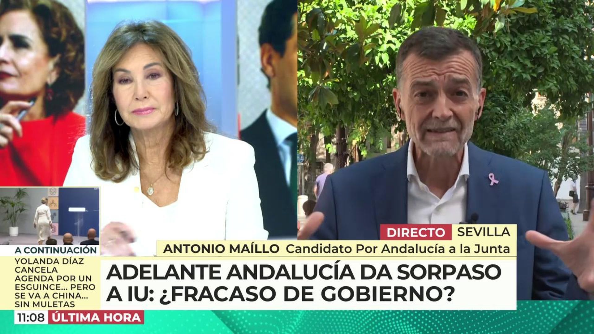 Antonio Maíllo, candidato de Por Andalucía