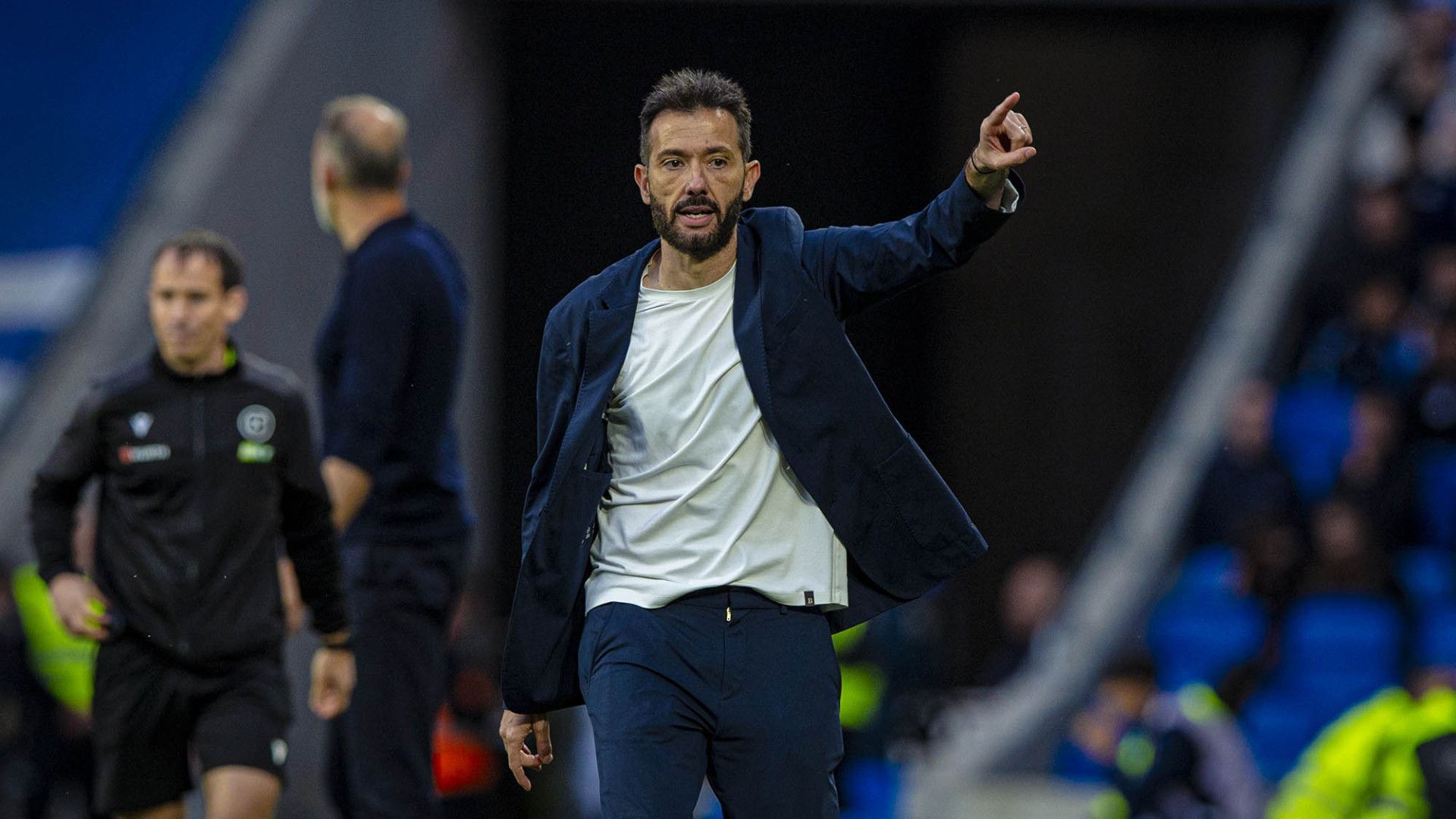 Carlos Corberán en Anoeta