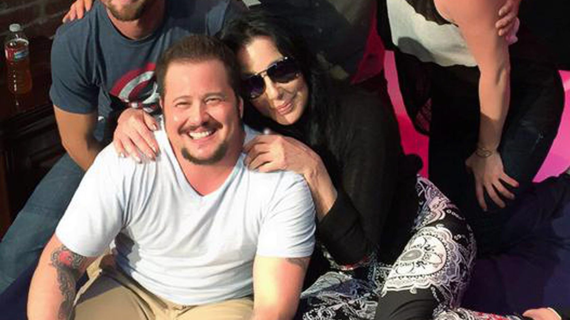 Cher y su hijo Chaz Bono