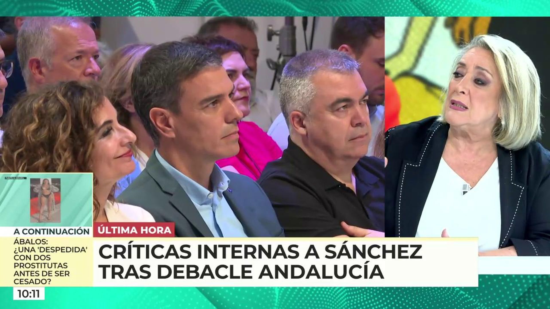Críticas internas a Sánchez por la derrota en Andalucía