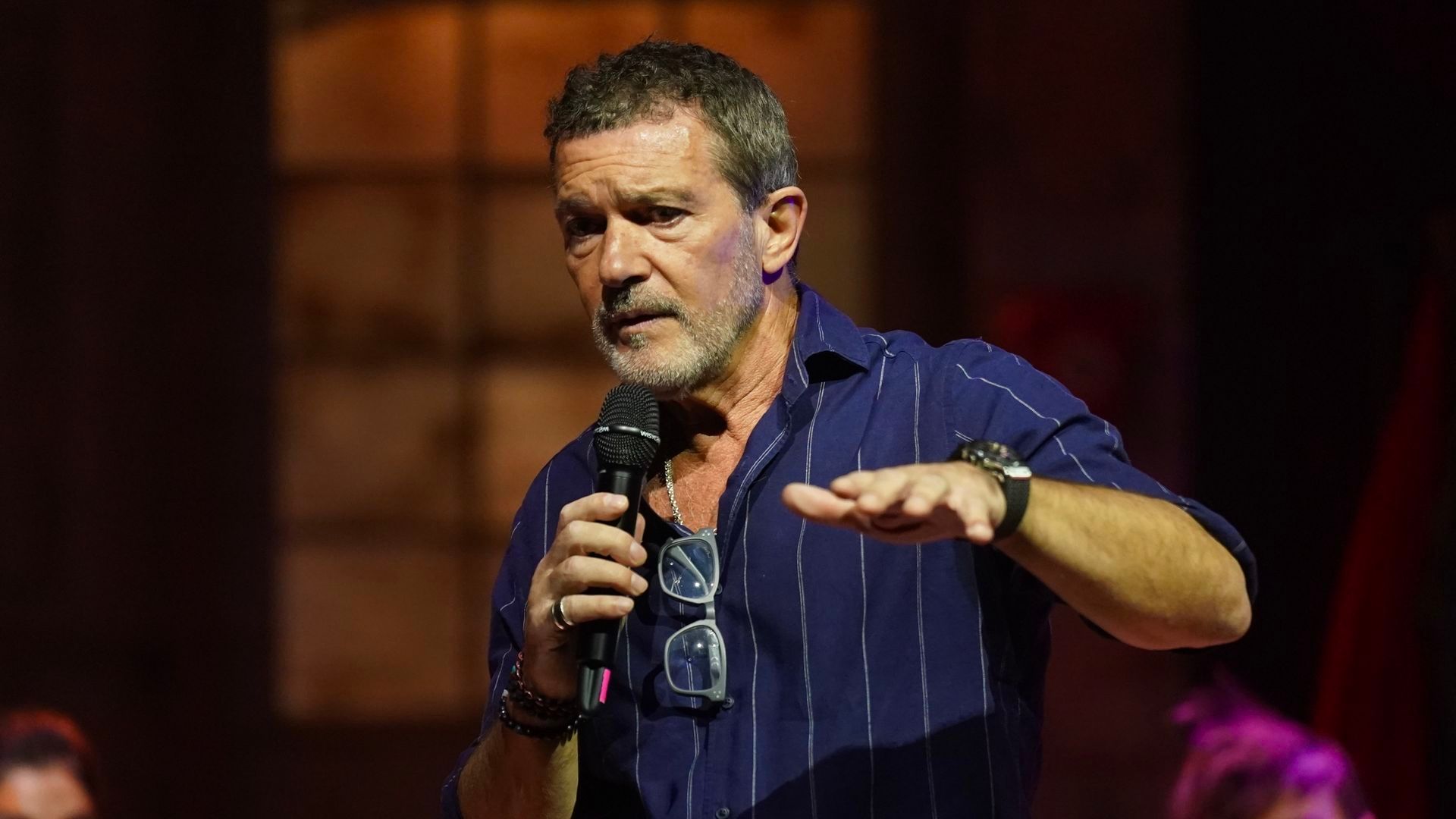 El actor y director Antonio Banderas El actor y director Antonio Banderas
