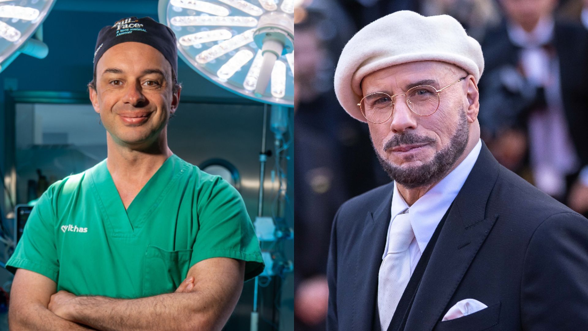 El doctor Marco Romeo y John Travolta
