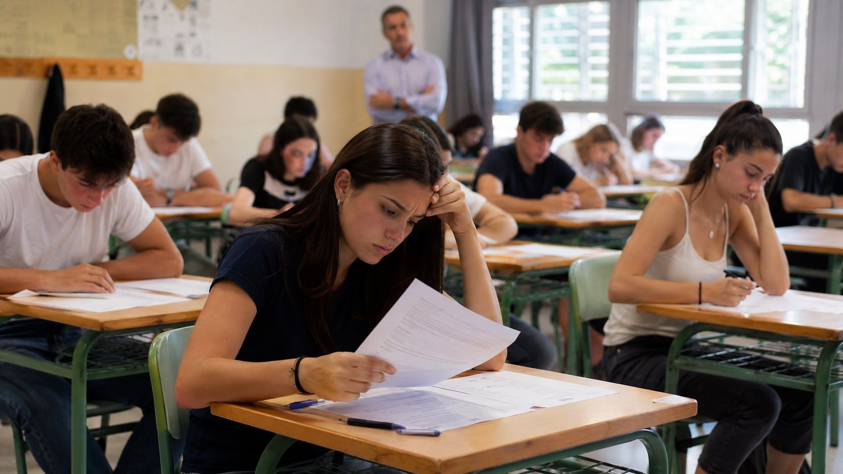 Haciendo el examen de la PAU 2026